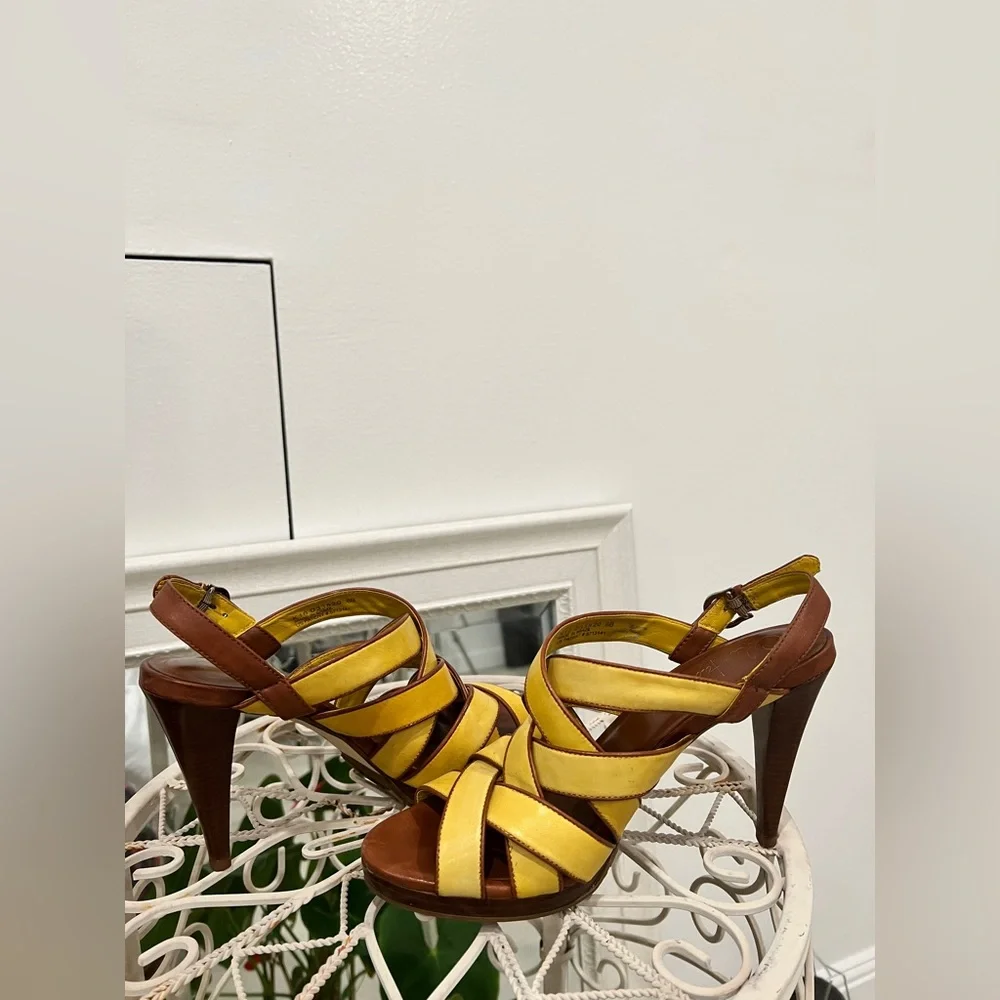 Cole Hann Nike Air strappy sandals heels - Picture 2 of 5